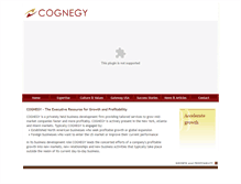 Tablet Screenshot of cognegy.com